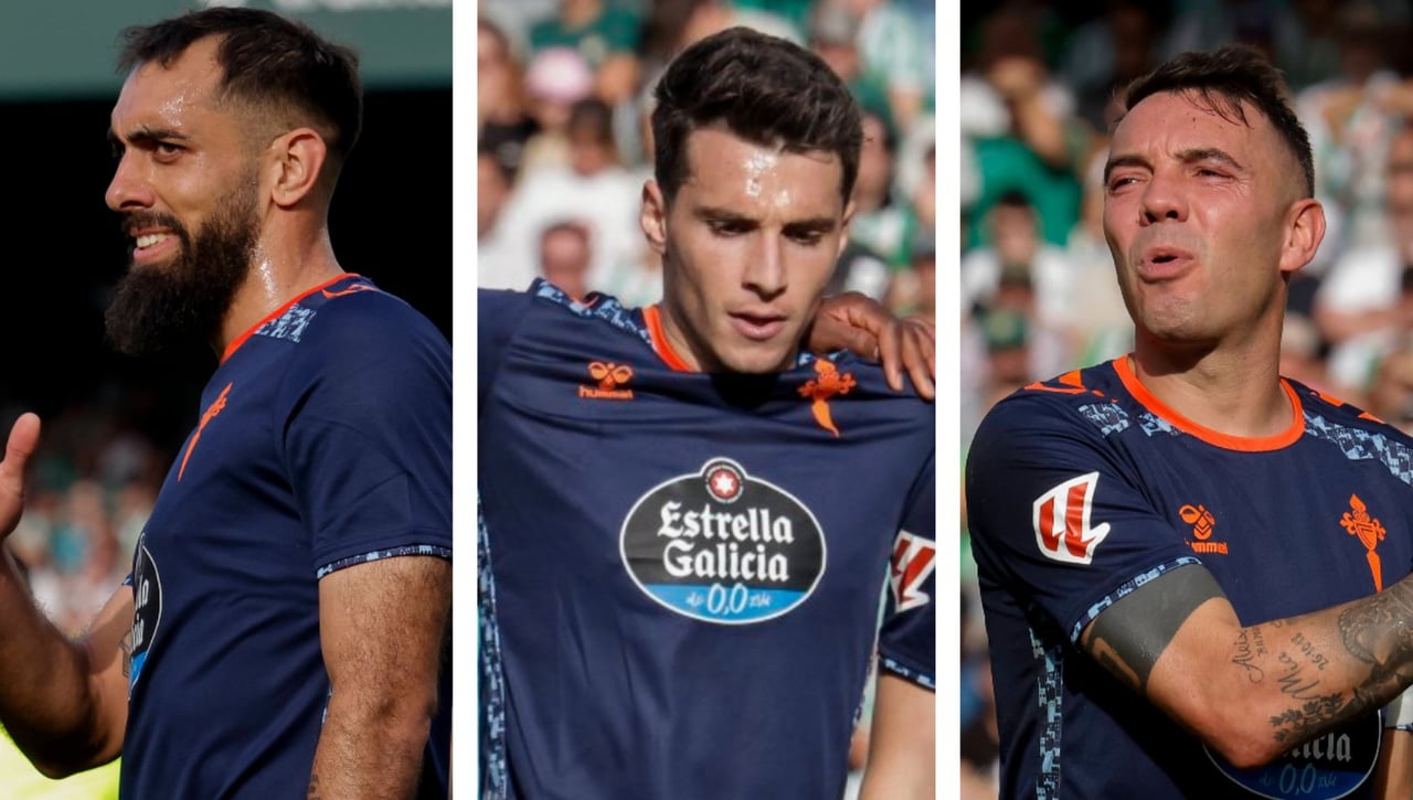 La 'guerra' entre Borja Iglesias y Douvikas salpica a Iago Aspas