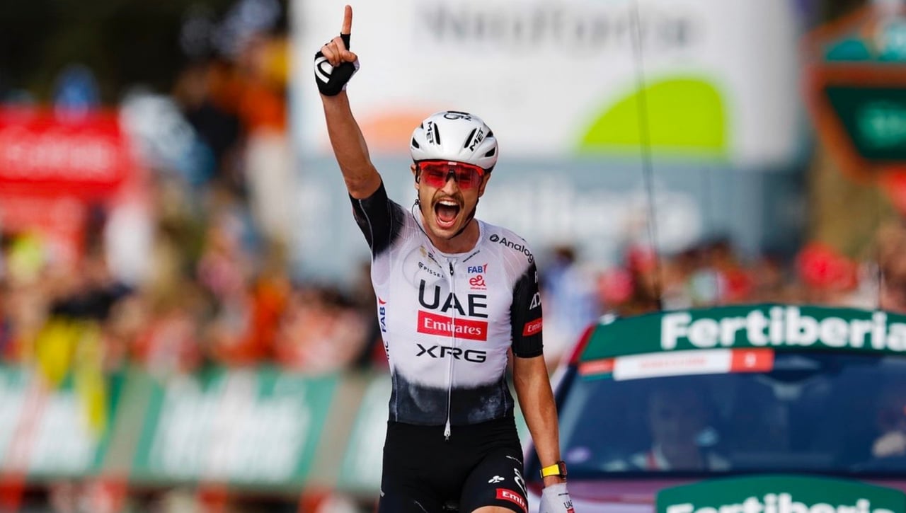 Jay Vine brilla en la pesadilla española de La Vuelta