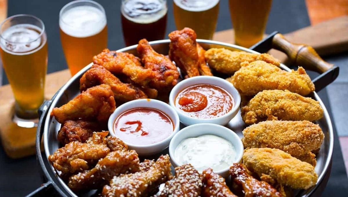 La brutal cantidad de alitas de pollo y de cerveza que se consume durante la Super Bowl