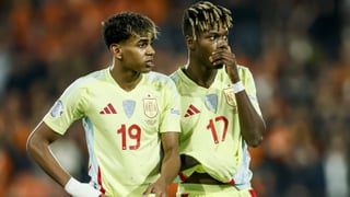 Nico Williams desvela a medias su apuesta con Lamine Yamal: "No se dice"