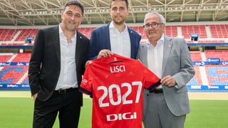 Lisci agradece la confianza de Osasuna y apuesta por un equipo "agresivo"