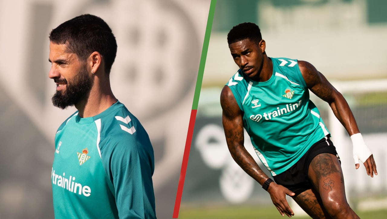 El Betis vuelve al trabajo con buenas noticias para Pellegrini