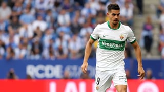 Malas noticias para Sarabia en el Elche: André Silva es baja y Diangana es duda para el partido ante el Rayo Vallecano