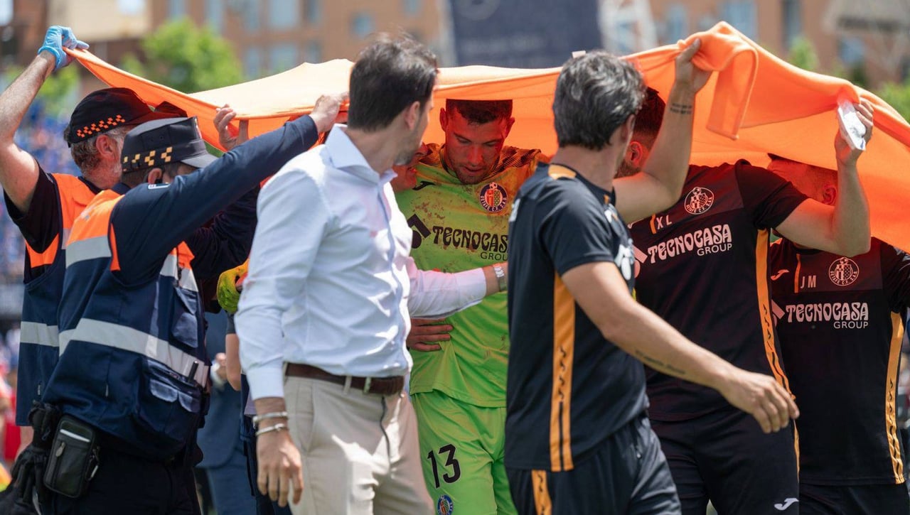 El Getafe da a conocer el esperado parte médico de David Soria 