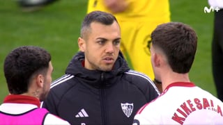 Las cámaras captan la reacción de Joan Jordán, Kike Salas e Isaac Romero: "No podemos competir sólo con esto"  