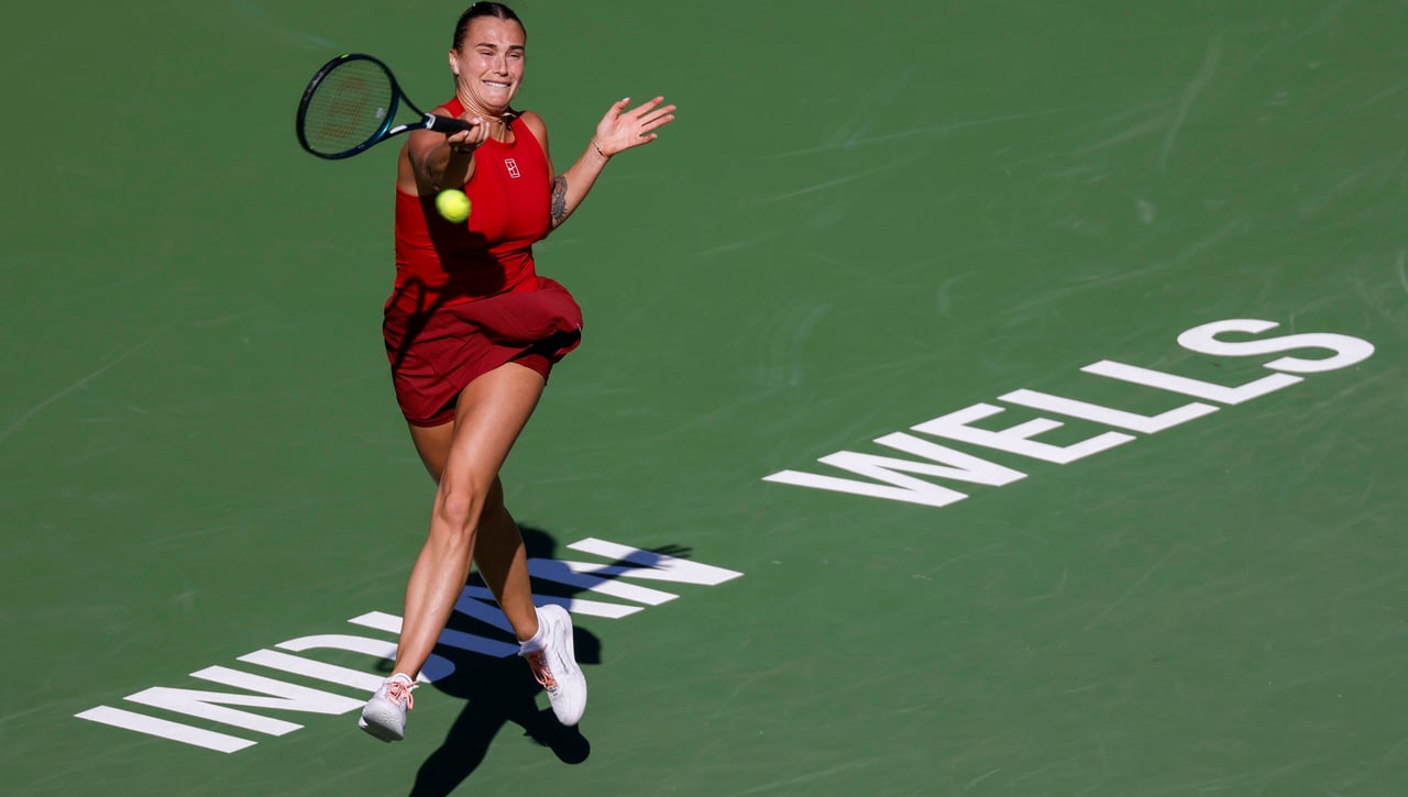 Sabalenka no tiene piedad con la gran sorpresa de Indian Wells