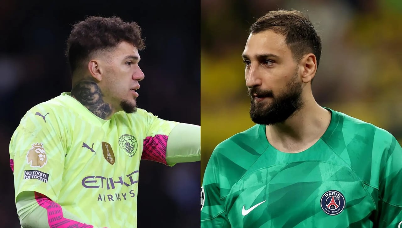 Donnarumma por Ederson, las cifras