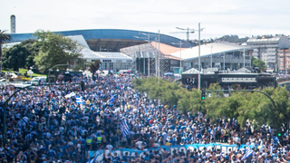 Incidente en la previa del Deportivo de la Coruña - Barcelona B