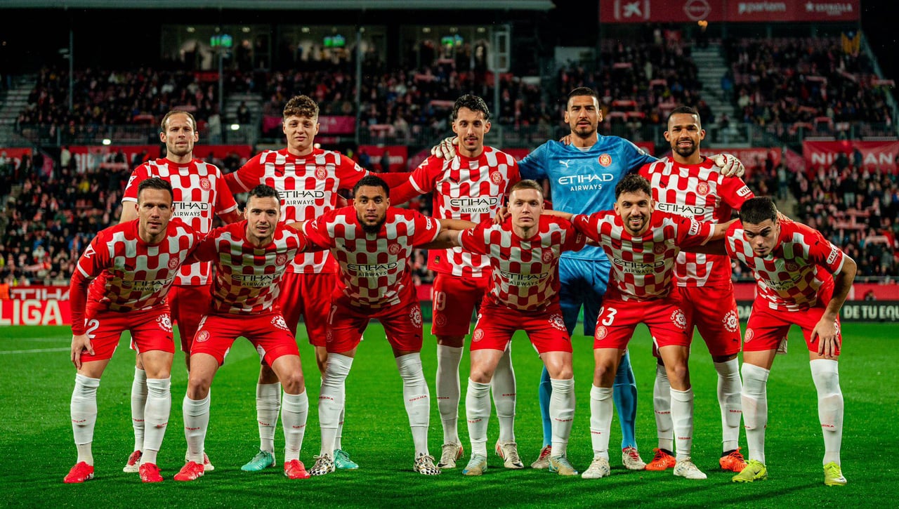 El Girona pierde a seis jugadores