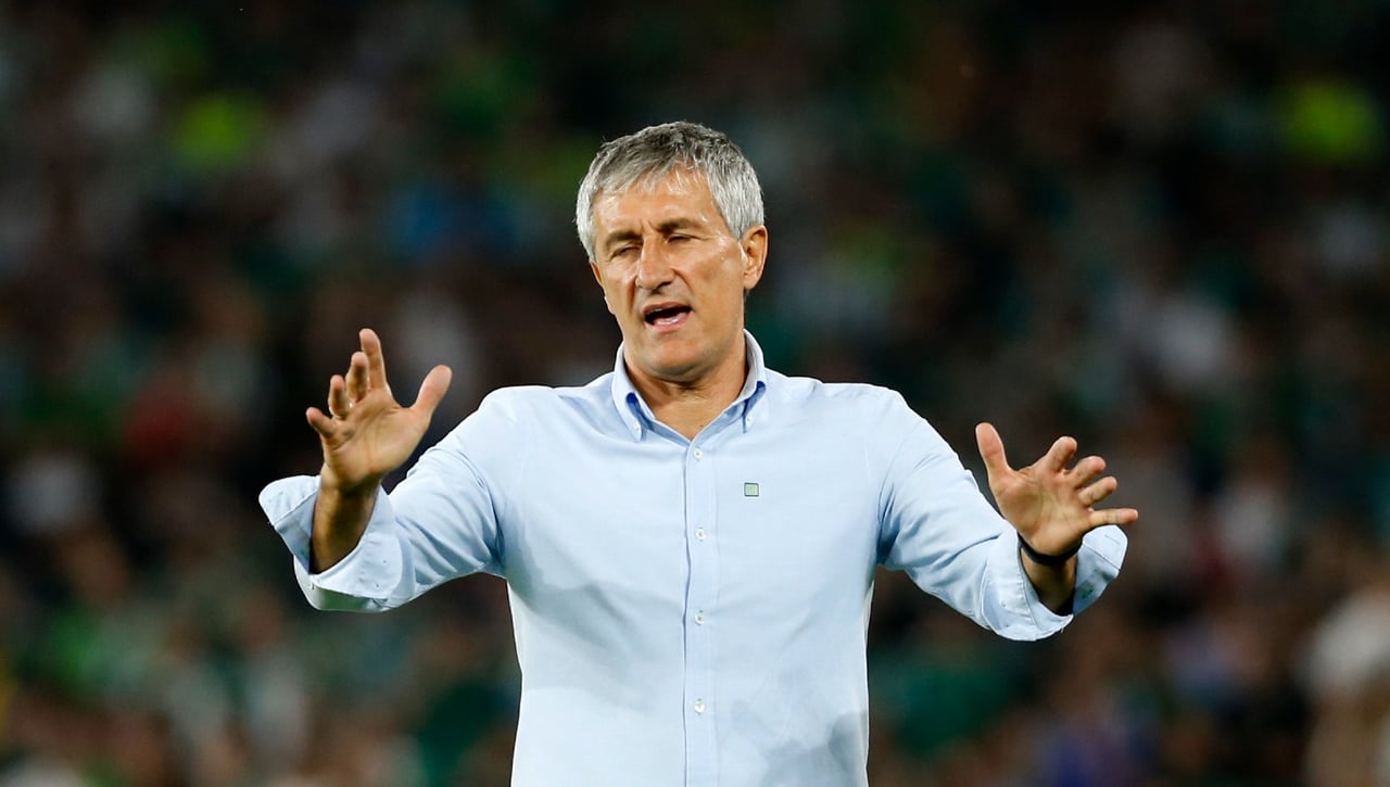 Quique Setién y su semilla en el Betis actual 
