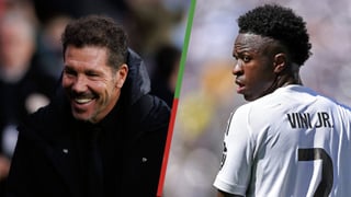 Simeone no se muerde la lengua con las tarjetas amarillas: "A Vinícius no se la sacas"