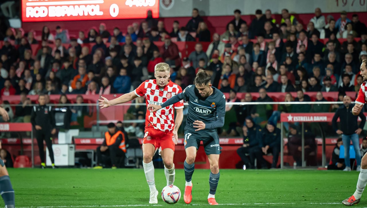 Parte de la afición del Girona, denunciada