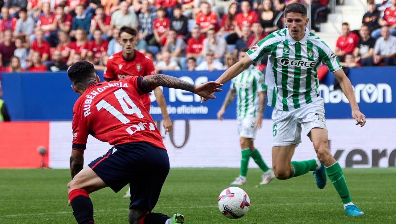 Una duda y otra esperada ausencia en lista del Betis para la Copa del Rey