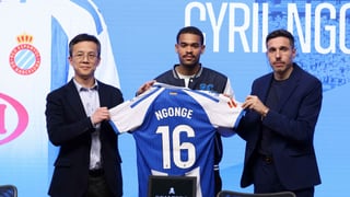 Ngonge, último fichaje del Espanyol: "Si no me viera aquí más de seis meses no habría opción de compra"