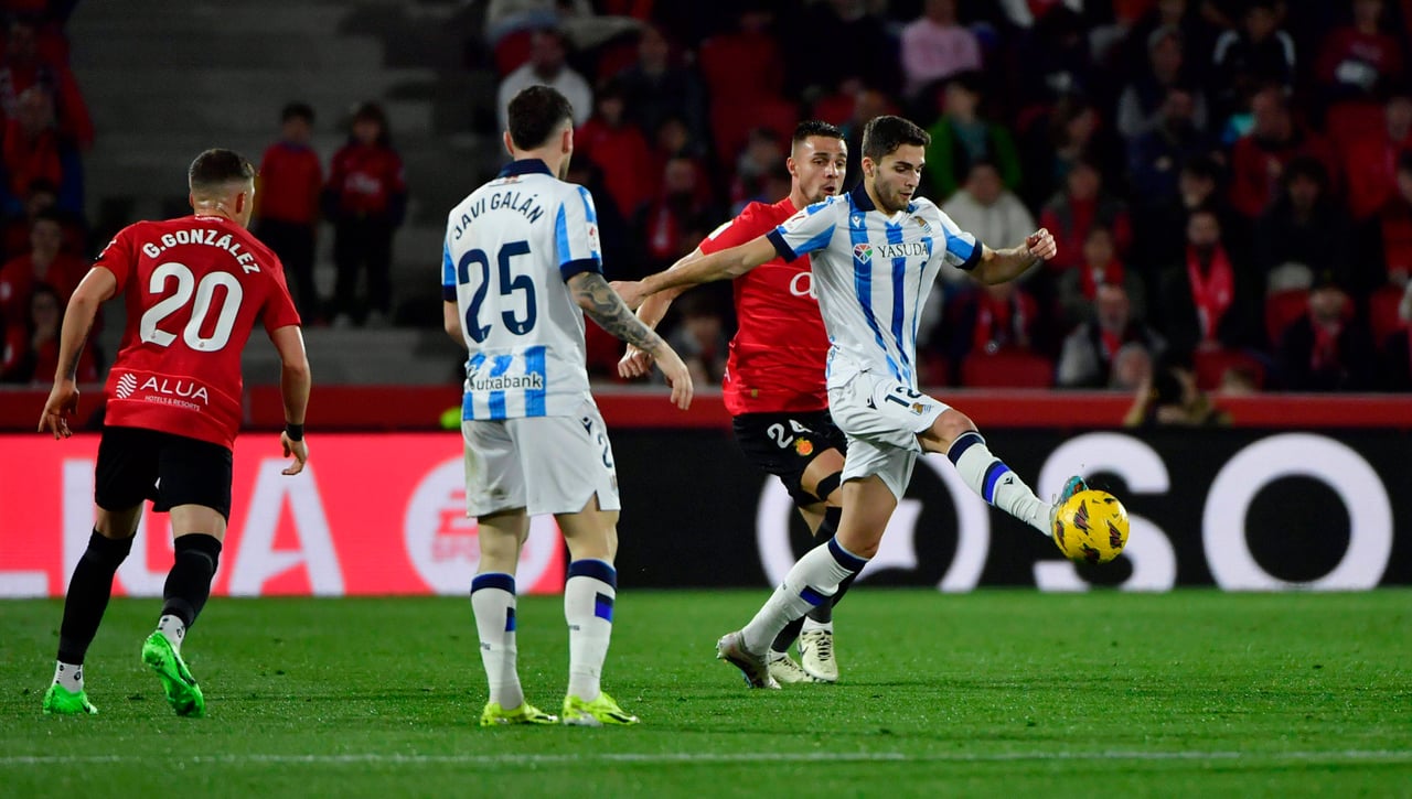 Mallorca 1 - 2 Real Sociedad: El Mallorca se ahoga en la orilla