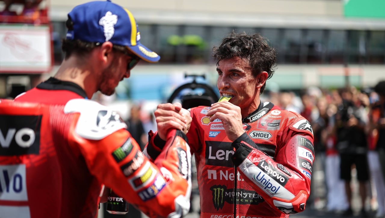 Marc Márquez deja a Ducati sin saber que hacer con Bagnaia