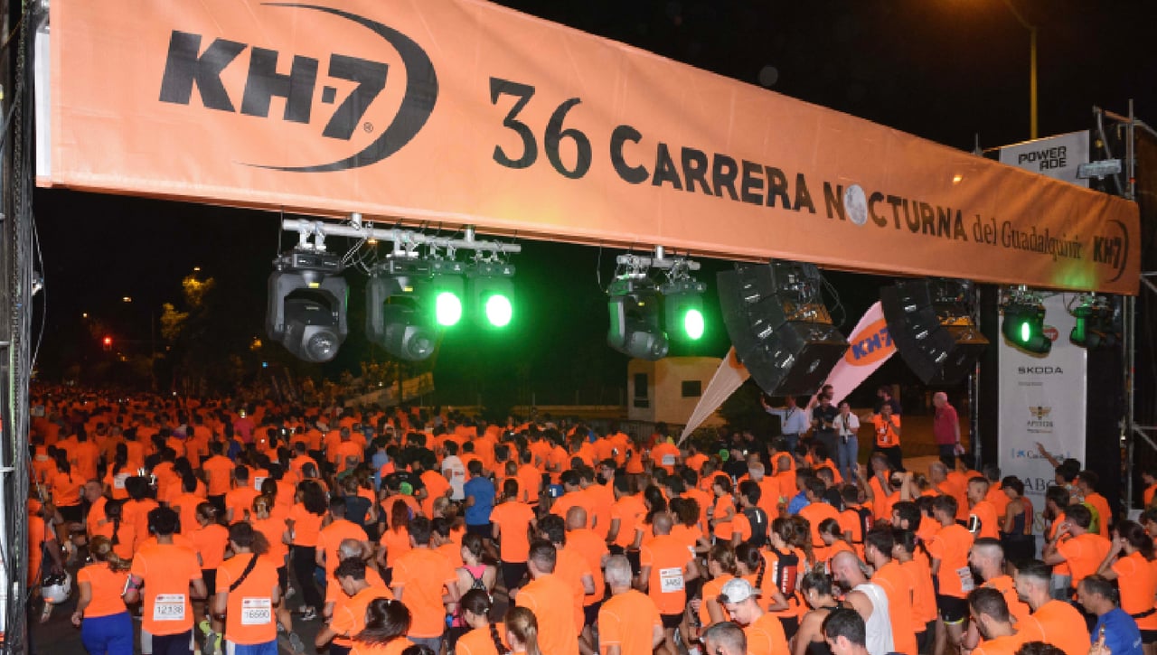 Abierto el periodo de inscripción para la 37ª edición de la Nocturna del Guadalquivir KH7 con 25.000 dorsales disponibles