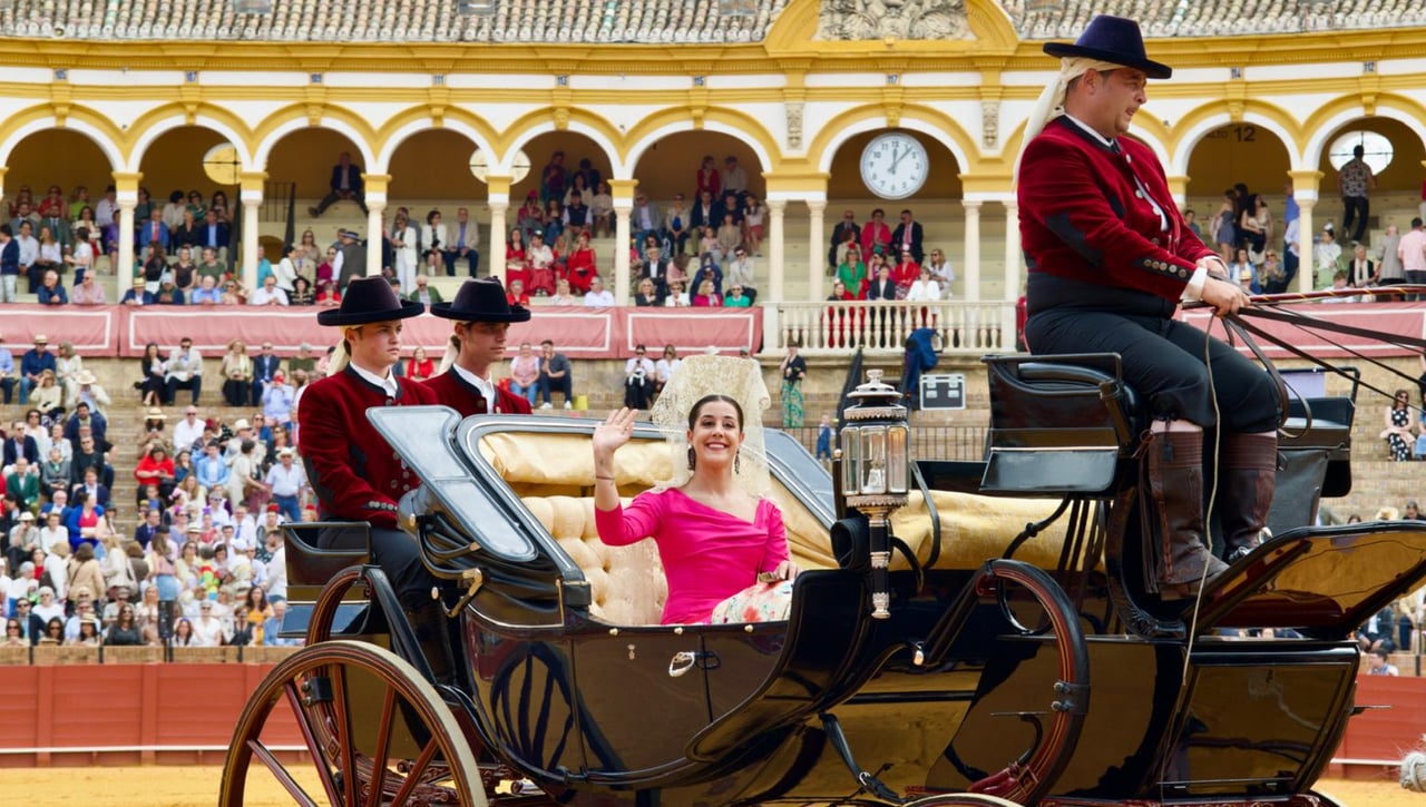 Respuesta ejemplar de participantes en la 39ª Exhibición de Enganches de la Feria de Sevilla