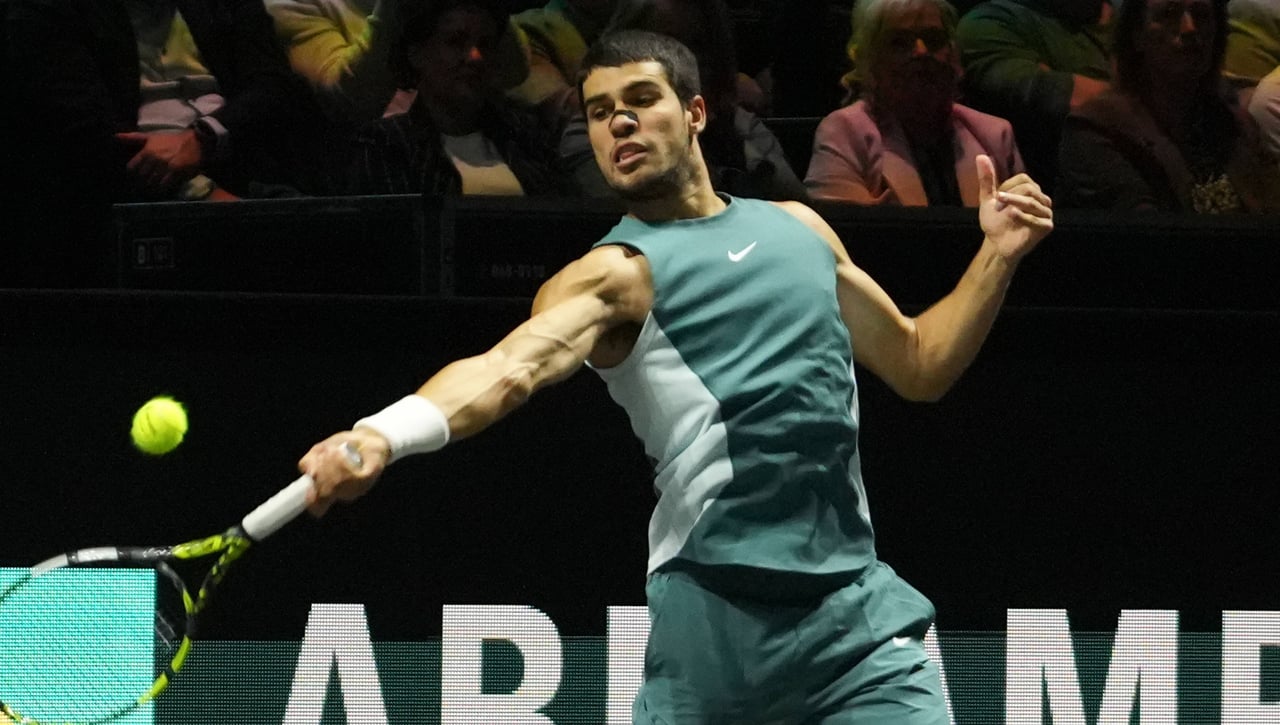 Alcaraz - Vavassori: Horario, canal y dónde ver en TV y online el partido de Carlos Alcaraz en el torneo de Rotterdam 2025