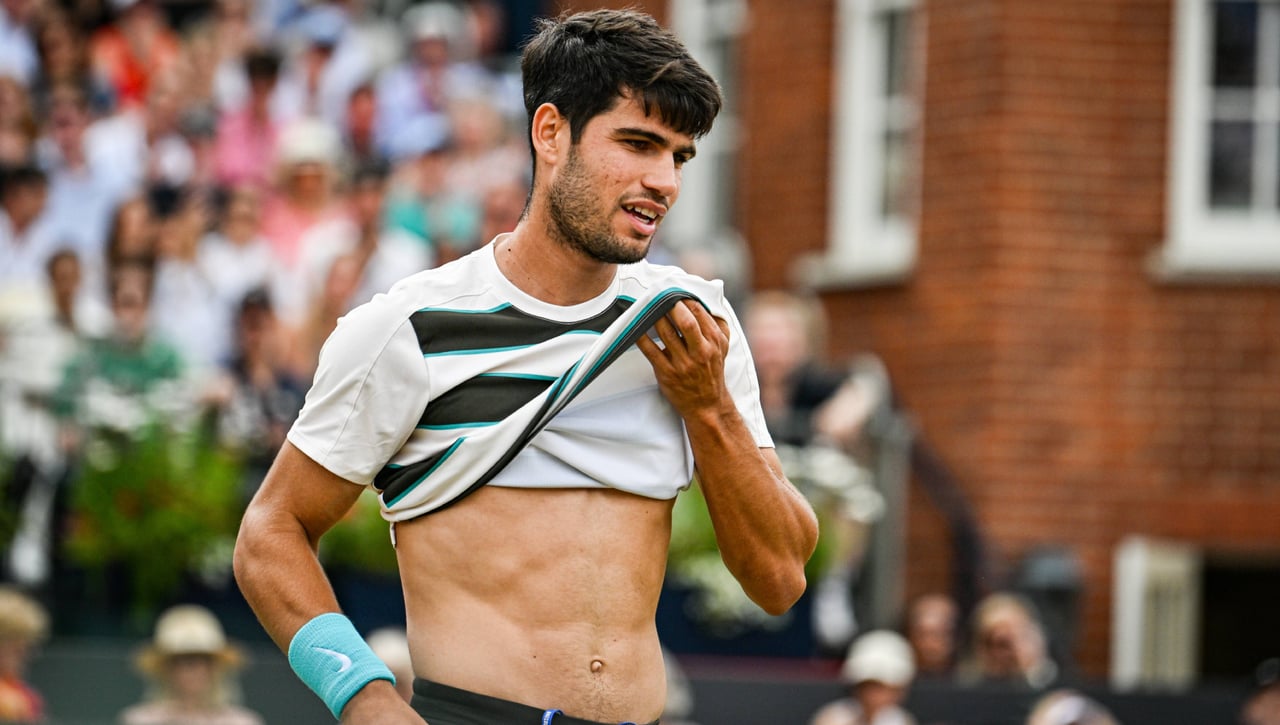 Alcaraz - Fognini: horario, canal y dónde ver en TV y online la primera ronda de Carlos Alcaraz en Wimbledon 2025