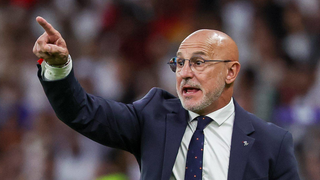 Luis de la Fuente se 'excusa' con Samu Omorodion