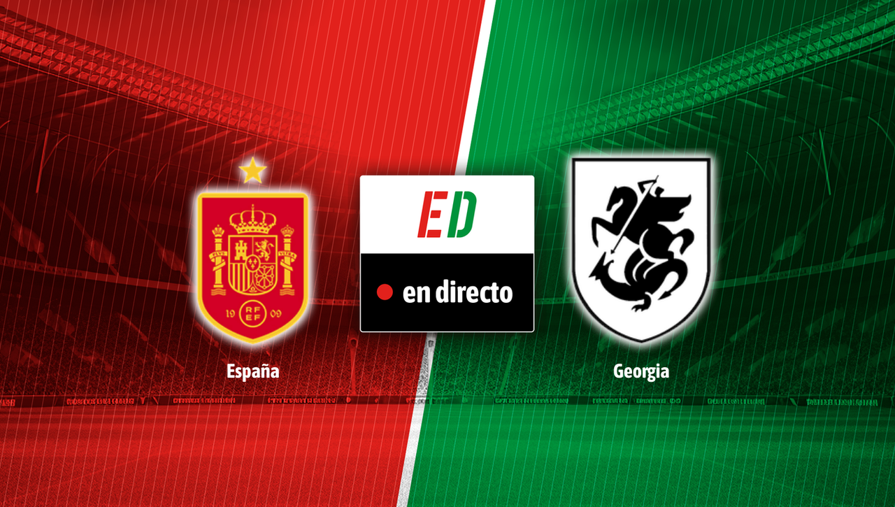 España - Georgia, en directo: Resultado del partido de hoy de la clasificación al Mundial 2026 en vivo online