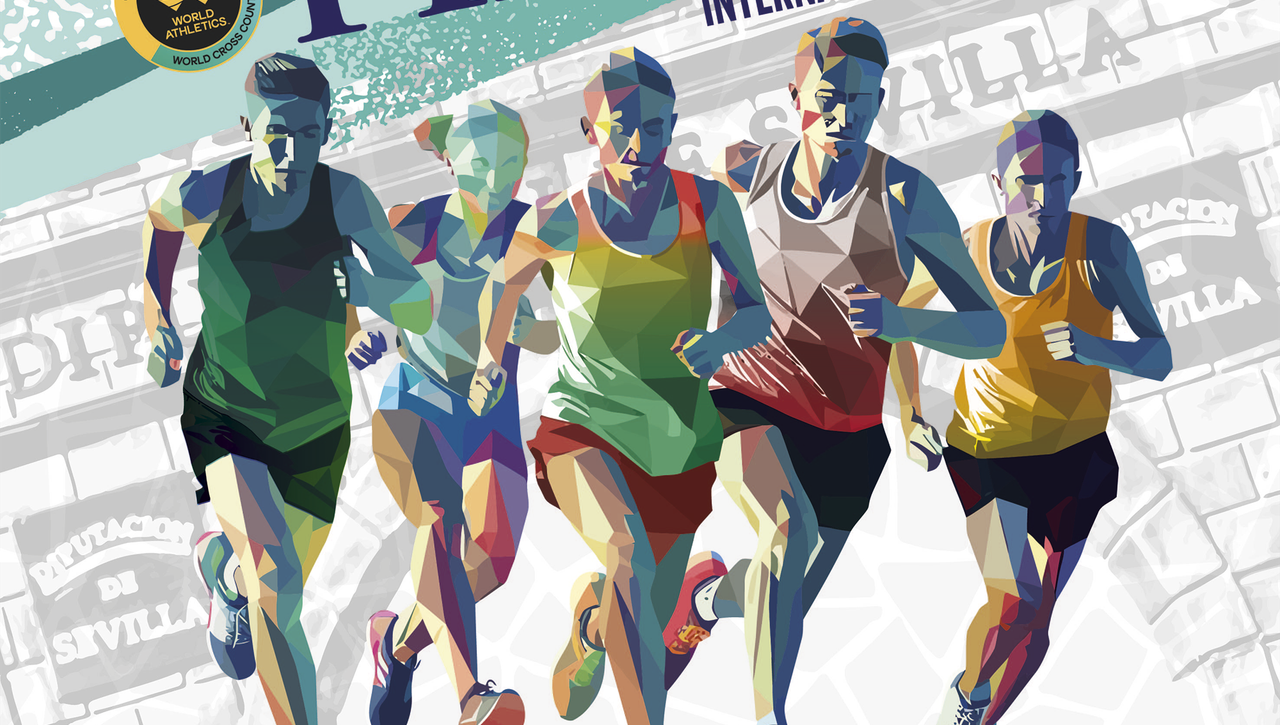 La cartelería histórica del Cross Internacional de Itálica