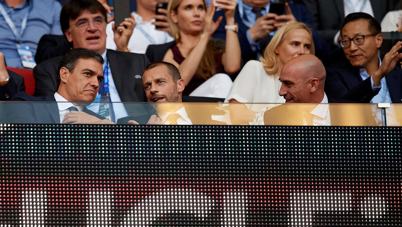 Salen a la luz las extrañas peticiones de Rubiales a Ceferin, presidente de la UEFA