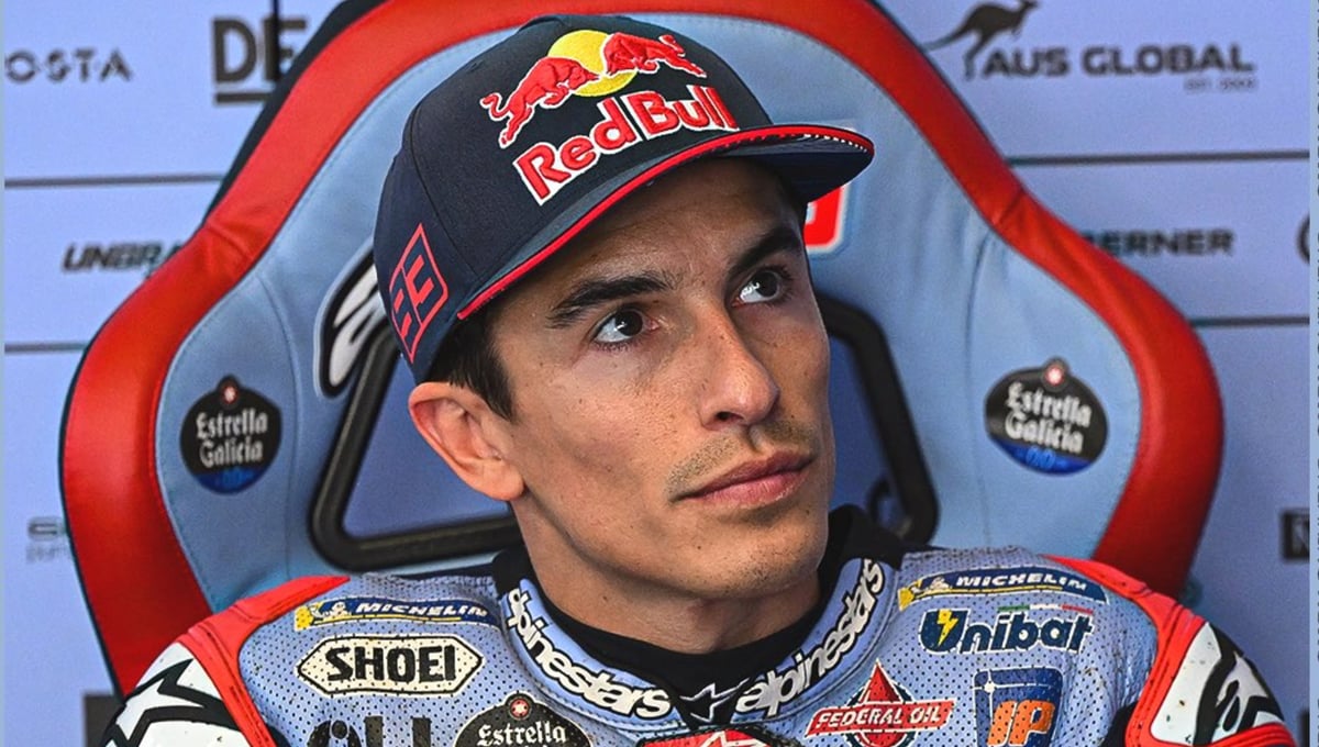 Marc Márquez no da crédito a su sanción por la presión de los neumáticos: "He hecho cuatro vueltas a 0,01 del límite, límite, que es nada"