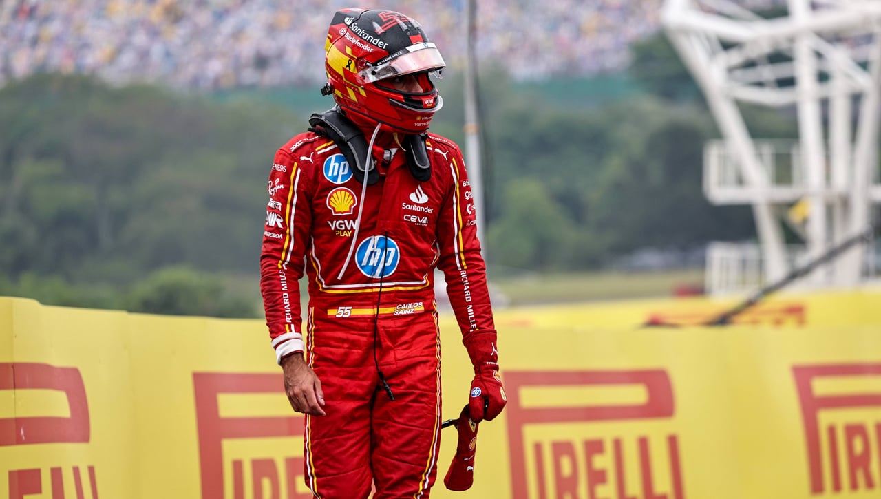 Ferrari, en alerta por Carlos Sainz