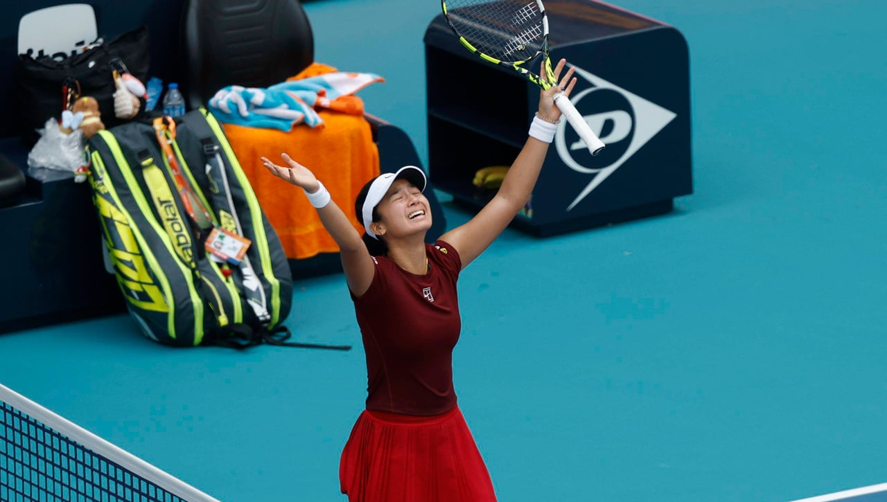 La nueva joya del tenis tira la puerta abajo en Miami