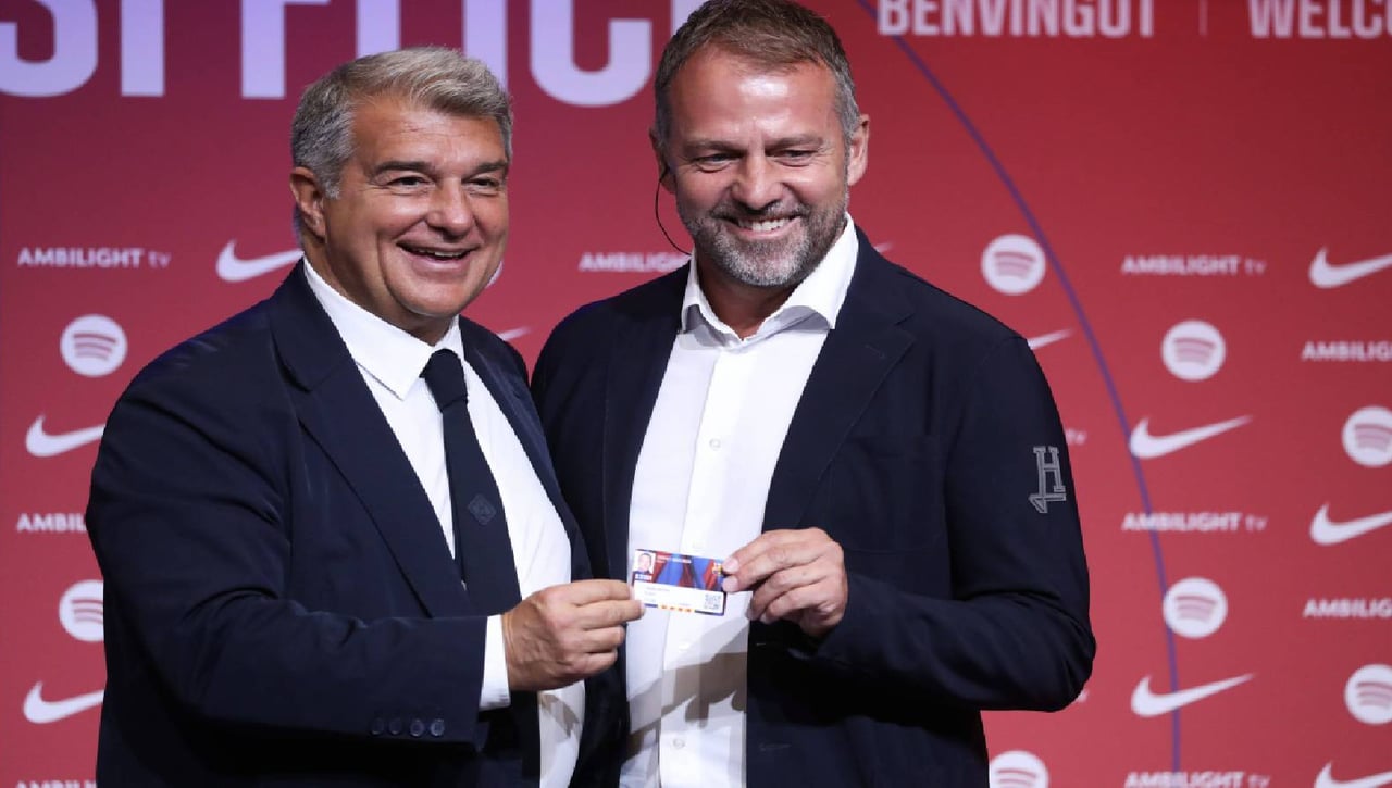 El primer premio para Hansi Flick