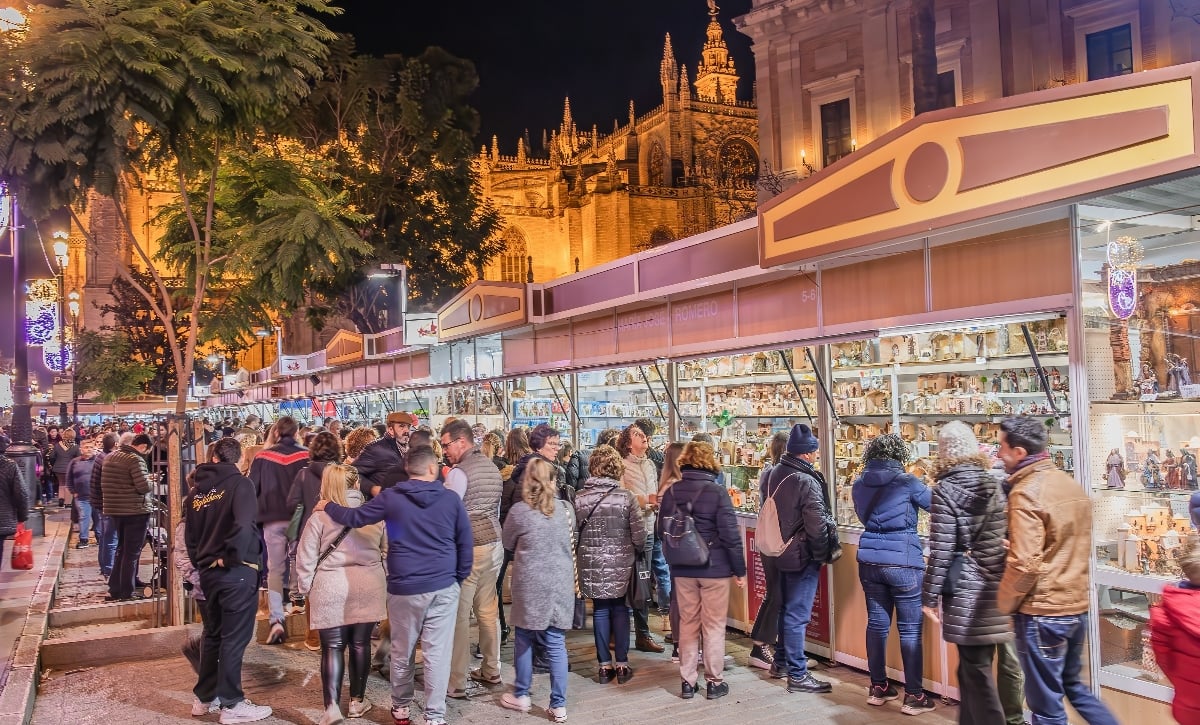 Ofrecen 57.000 bonos con grandes descuentos para comprar en Sevilla en Navidad 