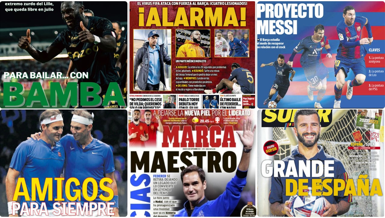 Bamba en el Betis; Nadal y Federer, más que amigos; el Sevilla de Del Nido; España-Suiza; Virus FIFA... 