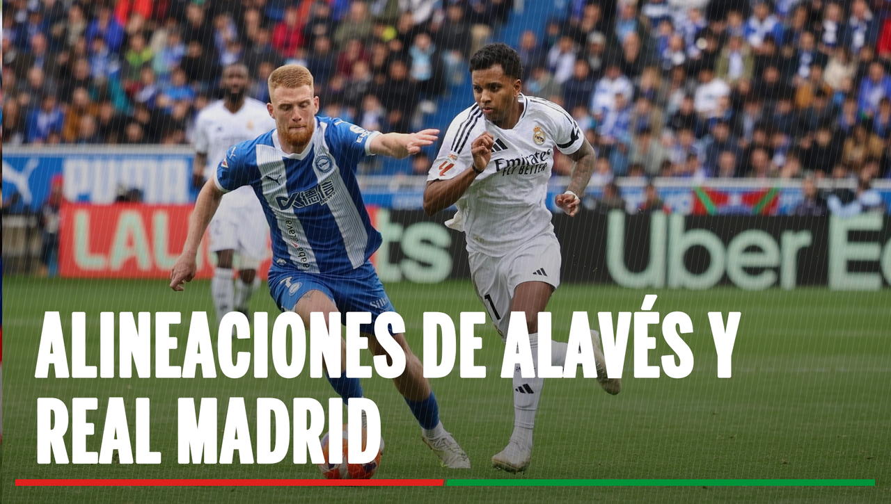 Alineaciones Alavés - Real Madrid: Alineación probable de Alavés y Real Madrid en la jornada 16 de LaLiga