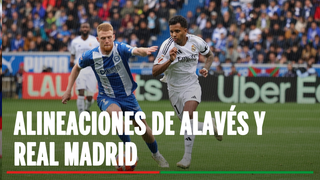 Alineaciones Alavés - Real Madrid: Alineación de Alavés y Real Madrid en la jornada 16 de LaLiga