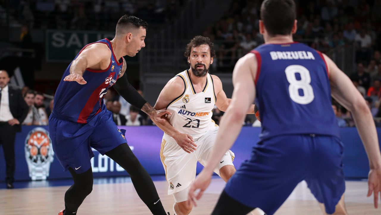 Sergio Llull entra en trance y revienta el primer 'Clásico'