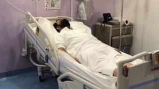 Al-Thani, jeque del Málaga, en el hospital