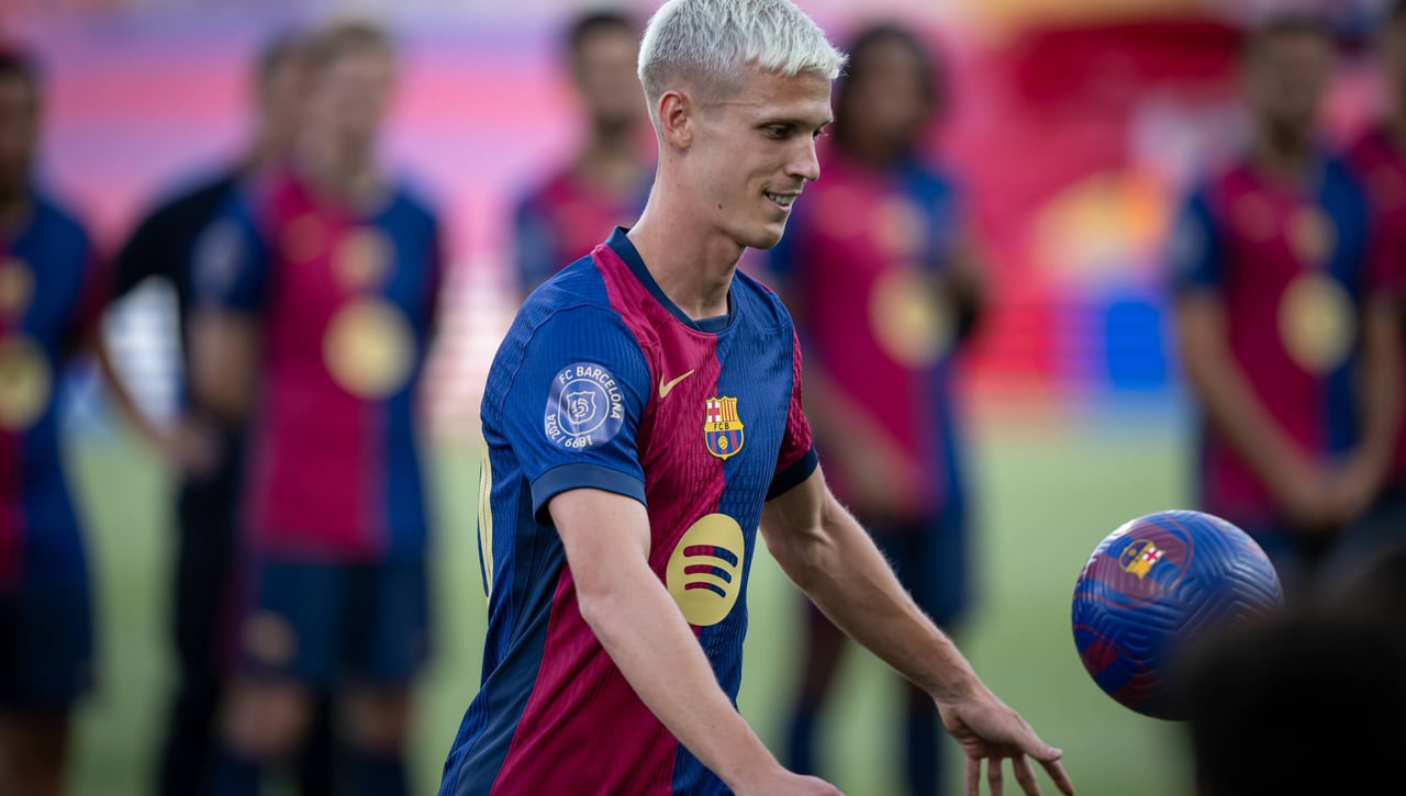 Dani Olmo, con la mosca detrás de la oreja