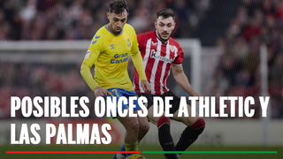 Alineación Athletic Club - Las Palmas: Posible alineación de Athletic Club y Las Palmas en la jornada 33º de LaLiga EA Sports 