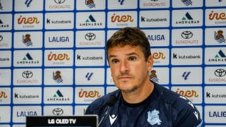 Ansotegi, ante su debut con la Real Sociedad: "No me he parado a pensar si es una oportunidad o un marrón, es lo que ahora mismo me toca"