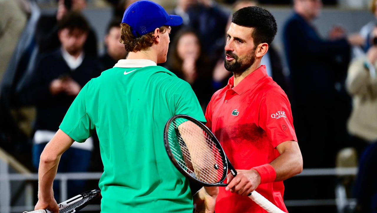 Sinner ya supera a Djokovic