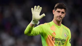Courtois rebate a Simeone 