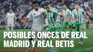 Alineaciones Real Madrid - Betis: Alineación posible de Xabi Alonso y Pellegrini en el partido de LaLiga EA Sports