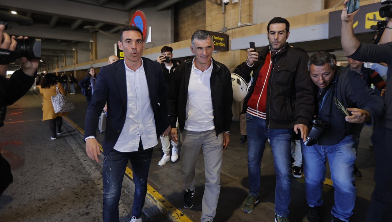 Mendilibar ya está en Sevilla para ser nuevo entrenador del Sevilla