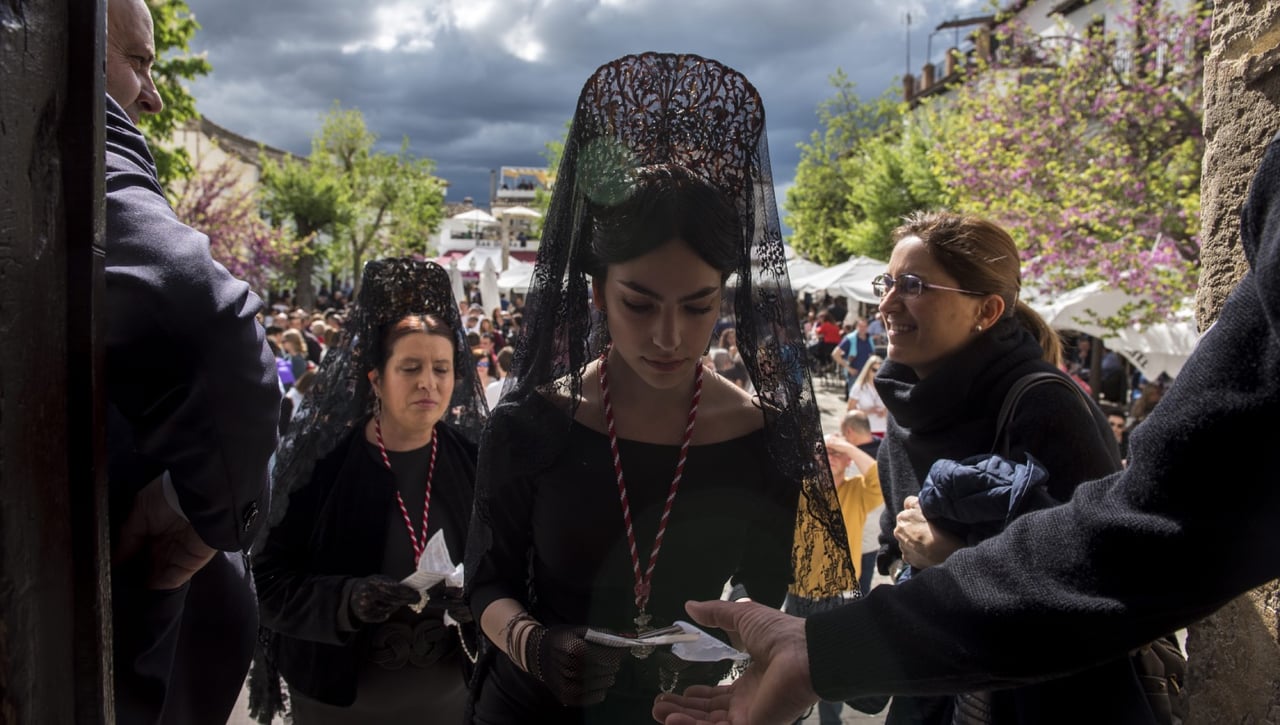 La amenaza de lluvia para Semana Santa es real, aunque no todos los días