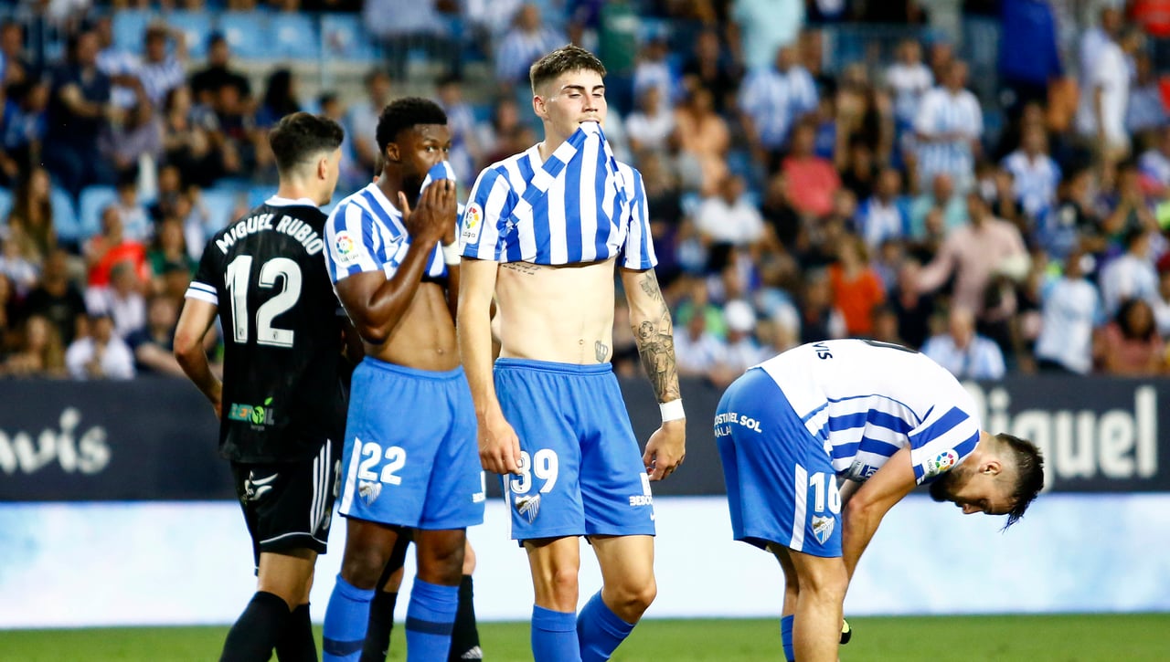 El Málaga CF y Pablo Guede se quedan sin opciones