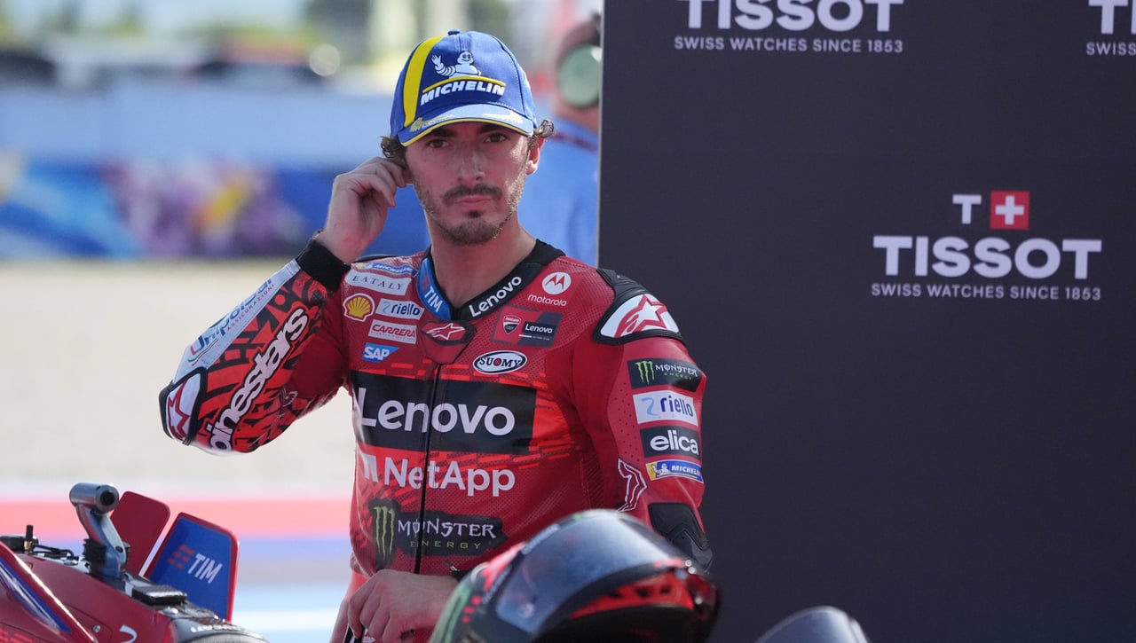 Pecco Bagnaia pierde los nervios en su casa