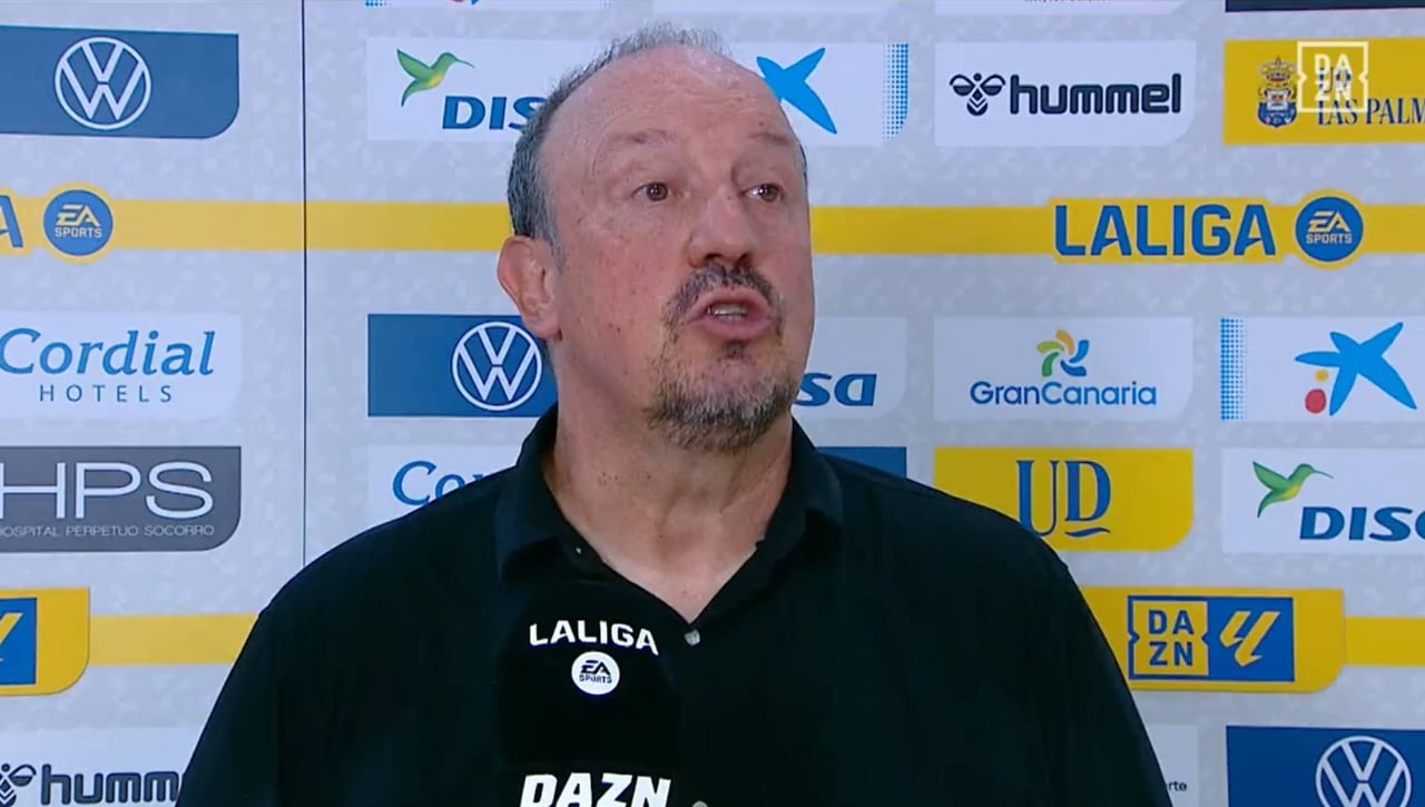 Rafa Benítez se despacha a gusto tras la remontada de Las Palmas al Celta