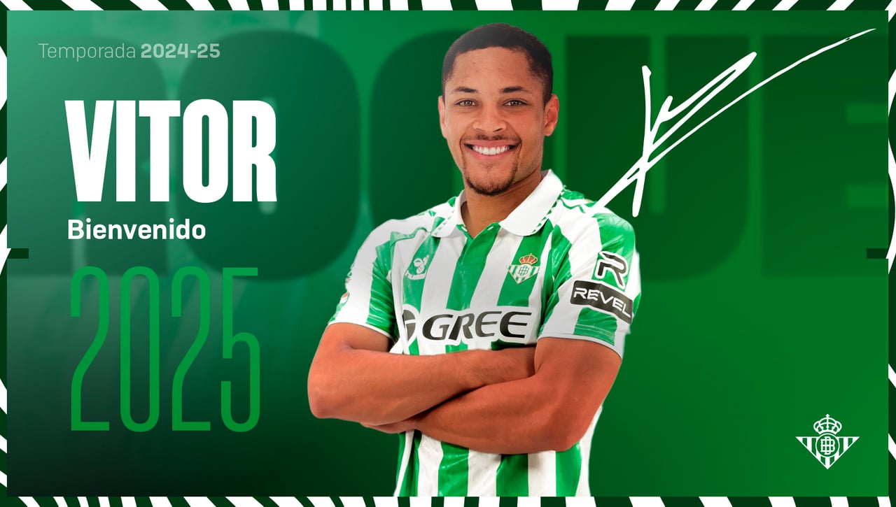El Betis anuncia el fichaje de Vitor Roque, 'avalado' por el PC Fútbol